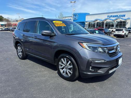 Modern Steel Metallic 2022 Honda Pilot AWD EX-L