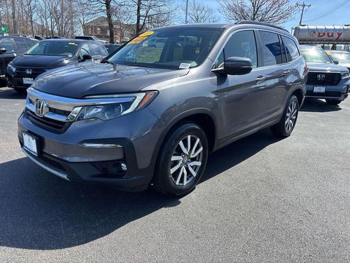 Modern Steel Metallic 2022 Honda Pilot AWD EX-L