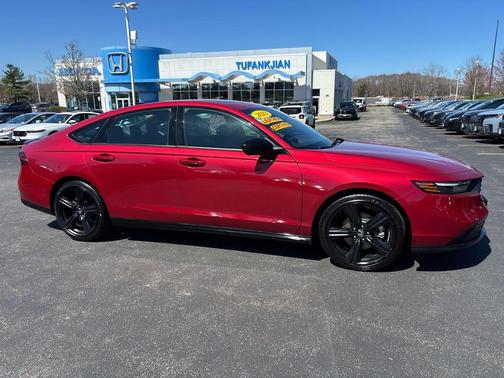 Radiant Red 2023 Honda Accord Hybrid Sport-L