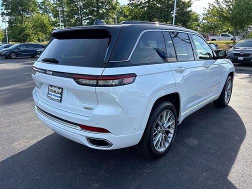 Bright White Clearcoat 2025 Jeep Grand Cherokee Summit