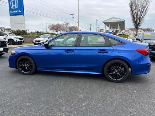 Aegean Blue 2023 Honda Civic Sport