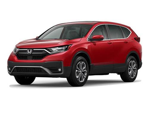 Radiant Red 2021 Honda CR-V AWD EX-L