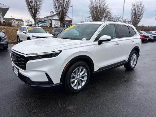 Platinum White Pearl 2024 Honda CR-V EX-L AWD