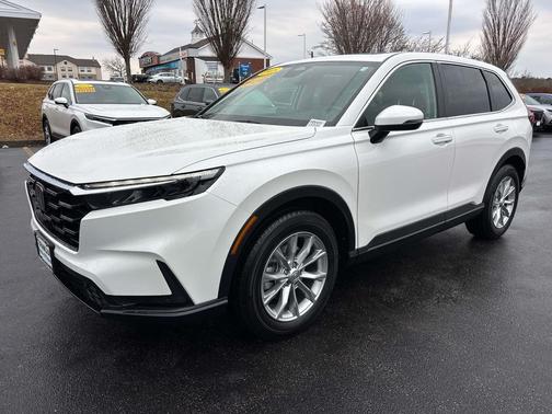 Platinum White Pearl 2025 Honda CR-V EX-L AWD