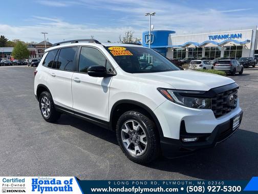 Platinum White Pearl 2023 Honda Passport AWD TrailSport