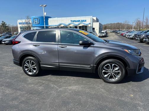 Gray 2022 Honda CR-V AWD EX-L