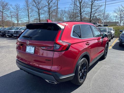 Radiant Red 2024 Honda CR-V Hybrid Sport AWD