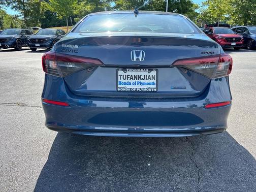 Blue Lagoon Pearl 2026 Honda Civic Hybrid Sport