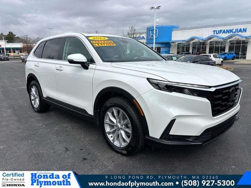 Platinum White Pearl 2023 Honda CR-V EX-L