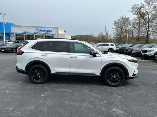 Platinum White Pearl 2024 Honda CR-V Hybrid Sport AWD