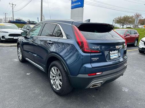Twilight Blue Metallic 2022 Cadillac XT4 Premium Luxury