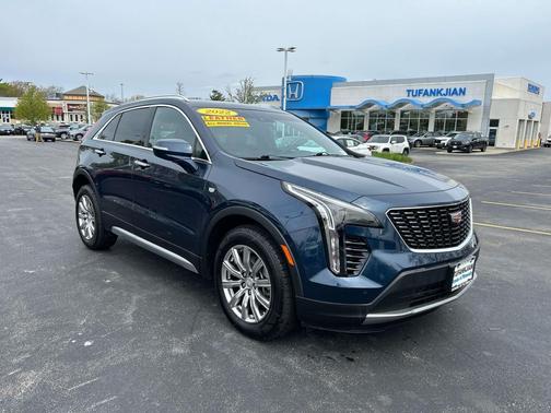 Twilight Blue Metallic 2022 Cadillac XT4 Premium Luxury
