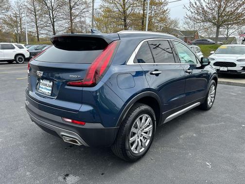 Twilight Blue Metallic 2022 Cadillac XT4 Premium Luxury