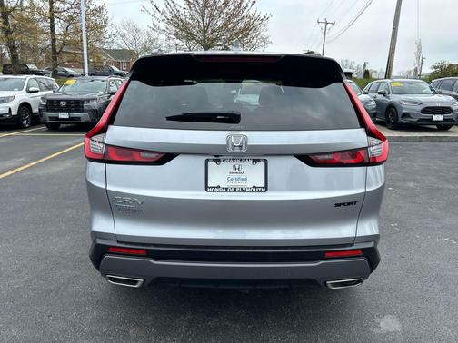 Lunar Silver 2024 Honda CR-V Hybrid Sport AWD