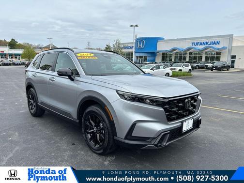 Lunar Silver 2024 Honda CR-V Hybrid Sport AWD