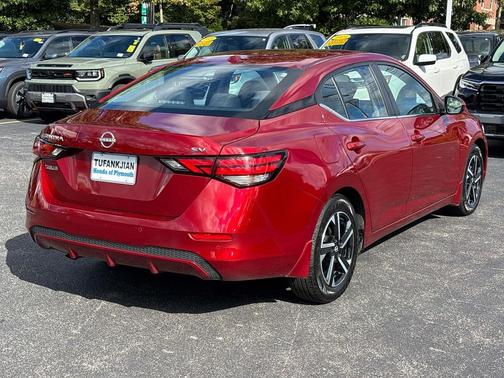 Scarlet Ember Tintcoat 2024 Nissan Sentra SV