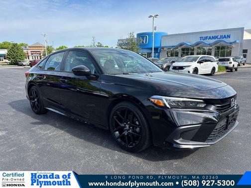 Crystal Black Pearl 2024 Honda Civic Sport