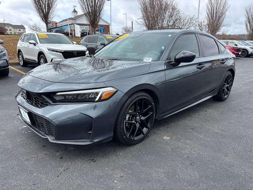 Gray 2025 Honda Civic Sport