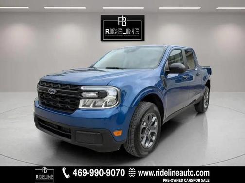 Blue 2023 Ford Maverick XL