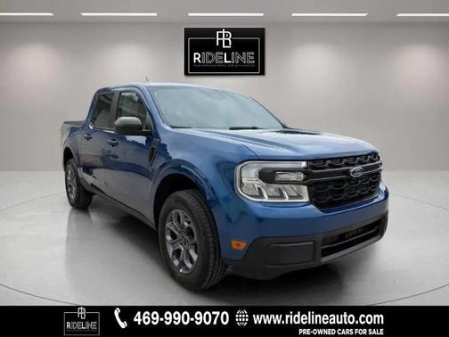 Blue 2023 Ford Maverick XL