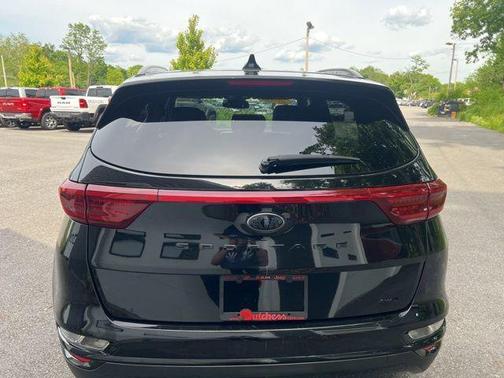 Black Cherry Pearl 2022 Kia Sportage Nightfall