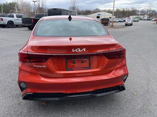 Fire Orange 2023 Kia Forte LXS