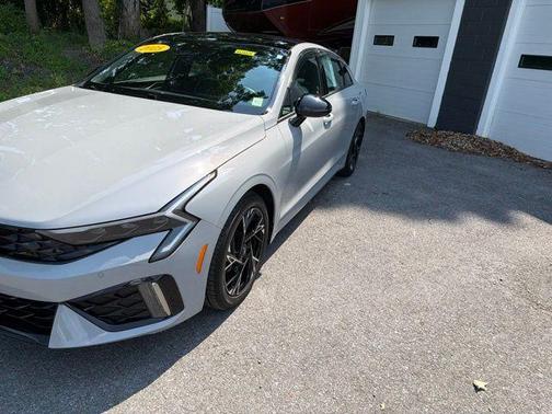 Wolf Gray 2025 Kia K5 GT-Line