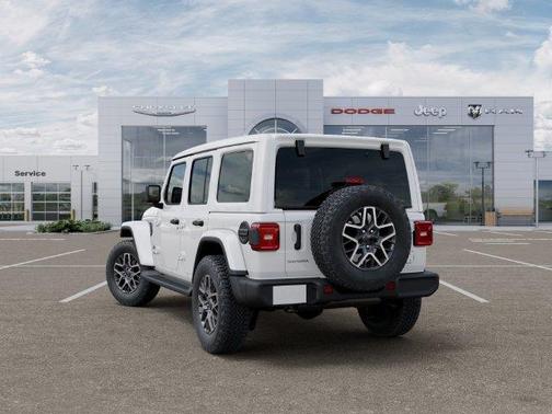 White 2027 Jeep Wrangler Sahara