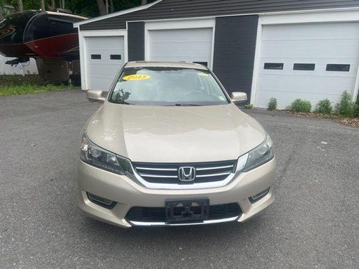 Tan 2013 Honda Accord EX-L