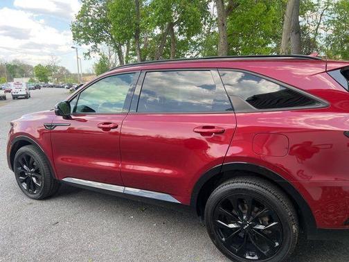 Passion Red Tintcoat 2022 Kia Sorento SX