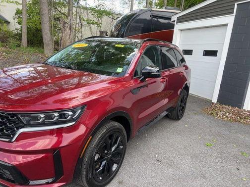 Passion Red Tintcoat 2022 Kia Sorento SX