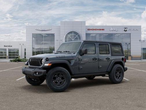 Gray 2026 Jeep Wrangler Sport