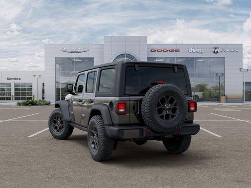 Gray 2026 Jeep Wrangler Sport