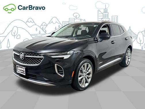 Ebony Twilight Metallic 2022 Buick Envision Avenir