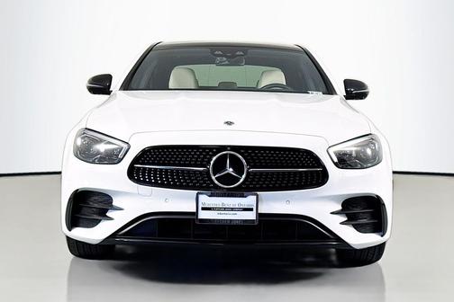 Polar White 2023 Mercedes-Benz E-Class 4MATIC