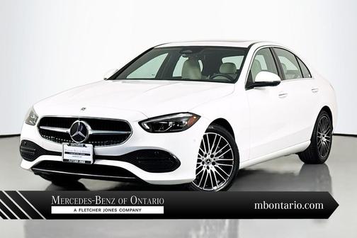 Polar White 2023 Mercedes-Benz C-Class Sedan