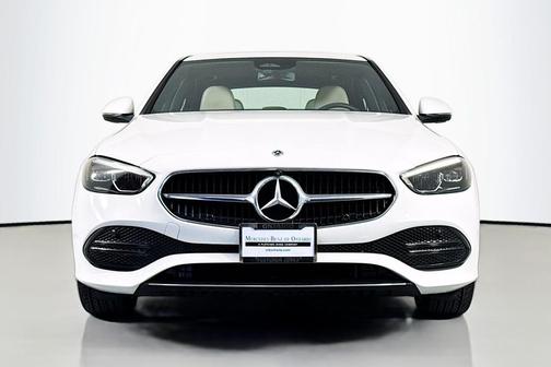 Polar White 2023 Mercedes-Benz C-Class Sedan
