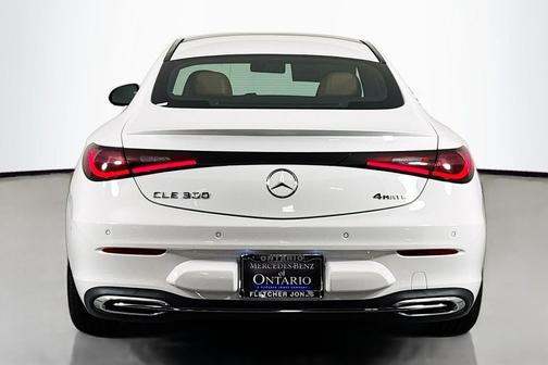 Polar White 2026 Mercedes-Benz CLE 300 4MATIC Coupe