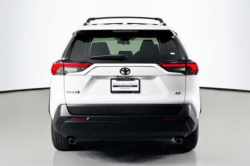 Super White 2019 Toyota RAV4 LE