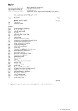 2020 Mercedes-Benz GLE 580 AWD 4MATIC