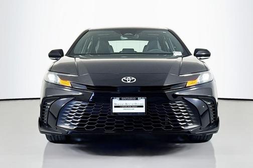 Midnight Black Metallic 2025 Toyota Camry SE