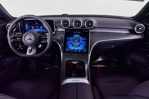 Black 2026 Mercedes-Benz AMG C 43 4MATIC