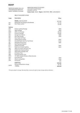 2023 Mercedes-Benz GLA 250 Base