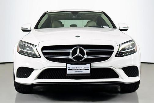 Polar White 2021 Mercedes-Benz C-Class Sedan