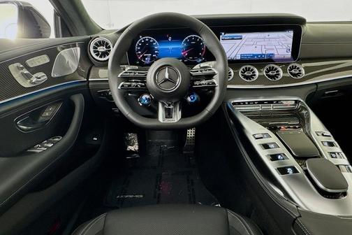 obsidian black metallic 2026 Mercedes-Benz AMG GT 43 4-Door