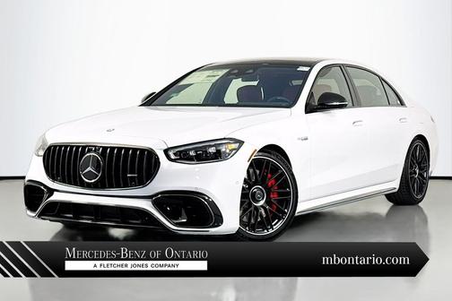 MANUFAKTUR Moonlight White Metallic 2026 Mercedes-Benz AMG S 63 E 4MATIC