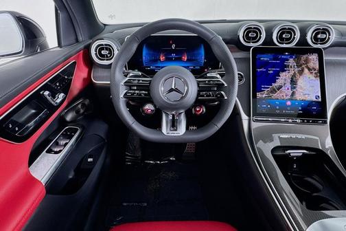 Polar White 2026 Mercedes-Benz AMG GLC 43 4MATIC Coupe
