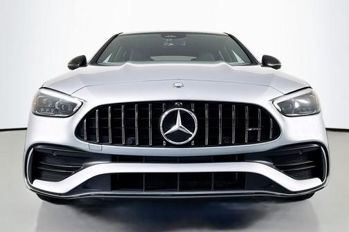 Cirrus Silver Metallic 2024 Mercedes-Benz AMG C 43 4MATIC