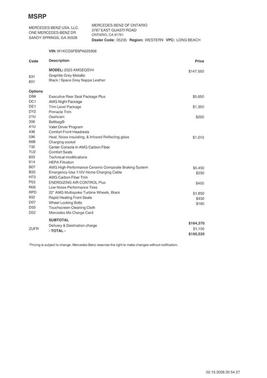 2023 Mercedes-Benz AMG EQS 4MATIC+