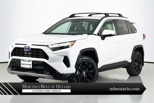 Wind Chill Pearl 2024 Toyota RAV4 Hybrid SE